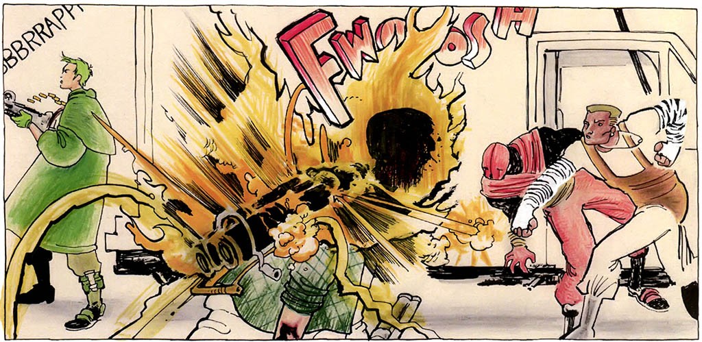 Copra Fight Scene