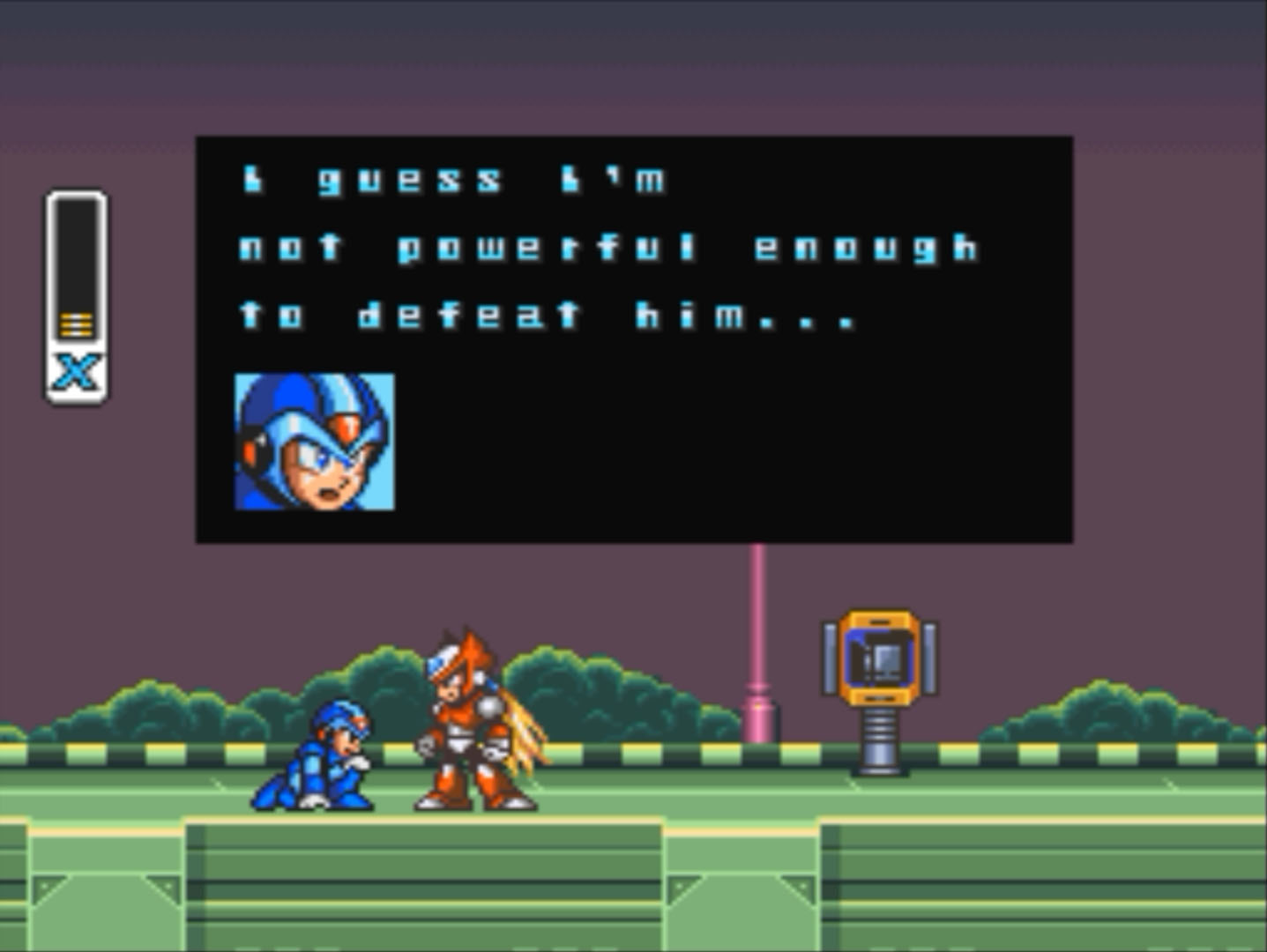 Mega Man X Not Powerful