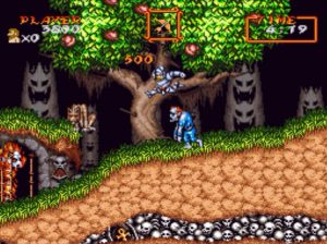 Super Ghouls n' Ghosts Bad Jump