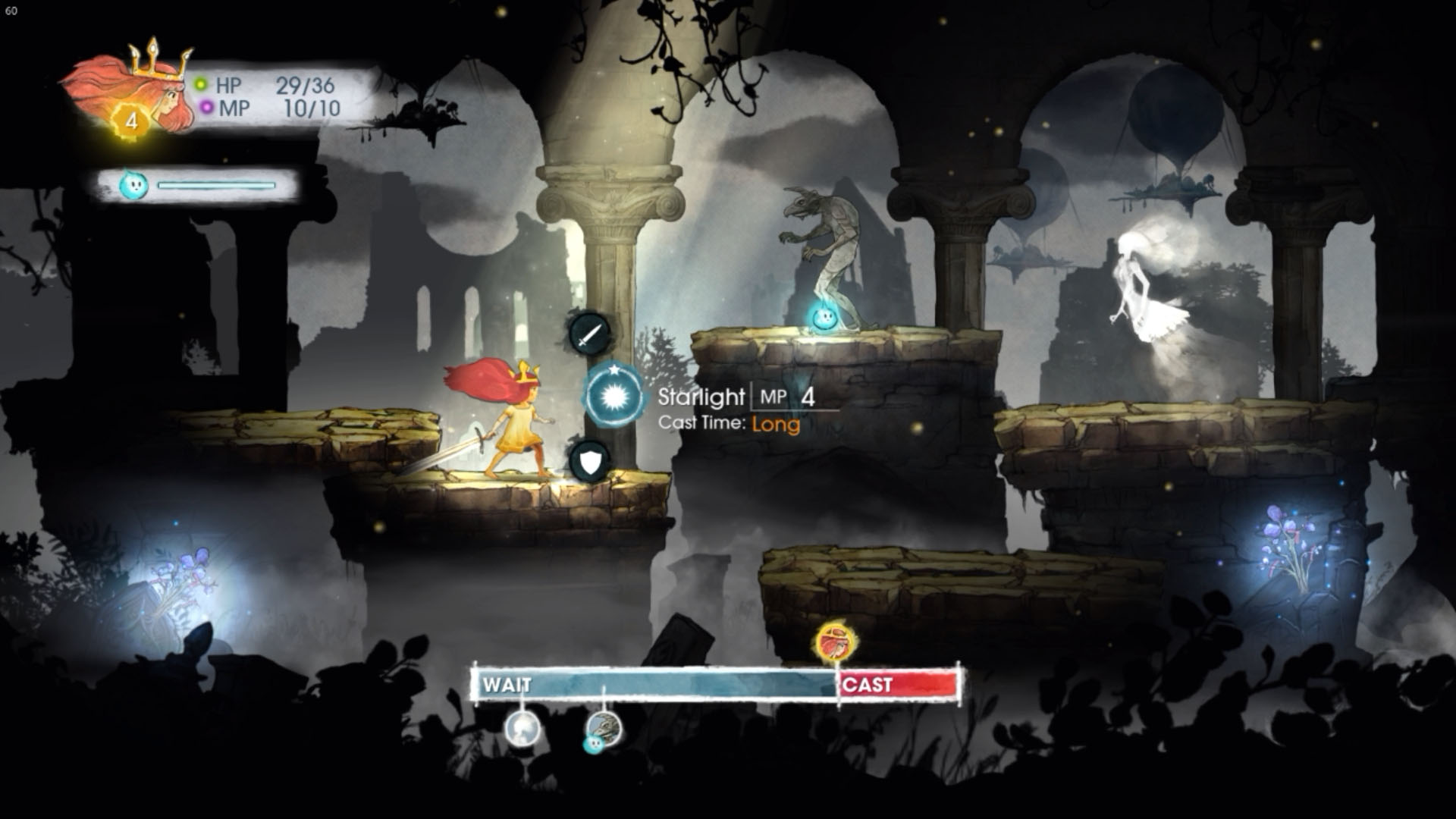 Child of Light Battle