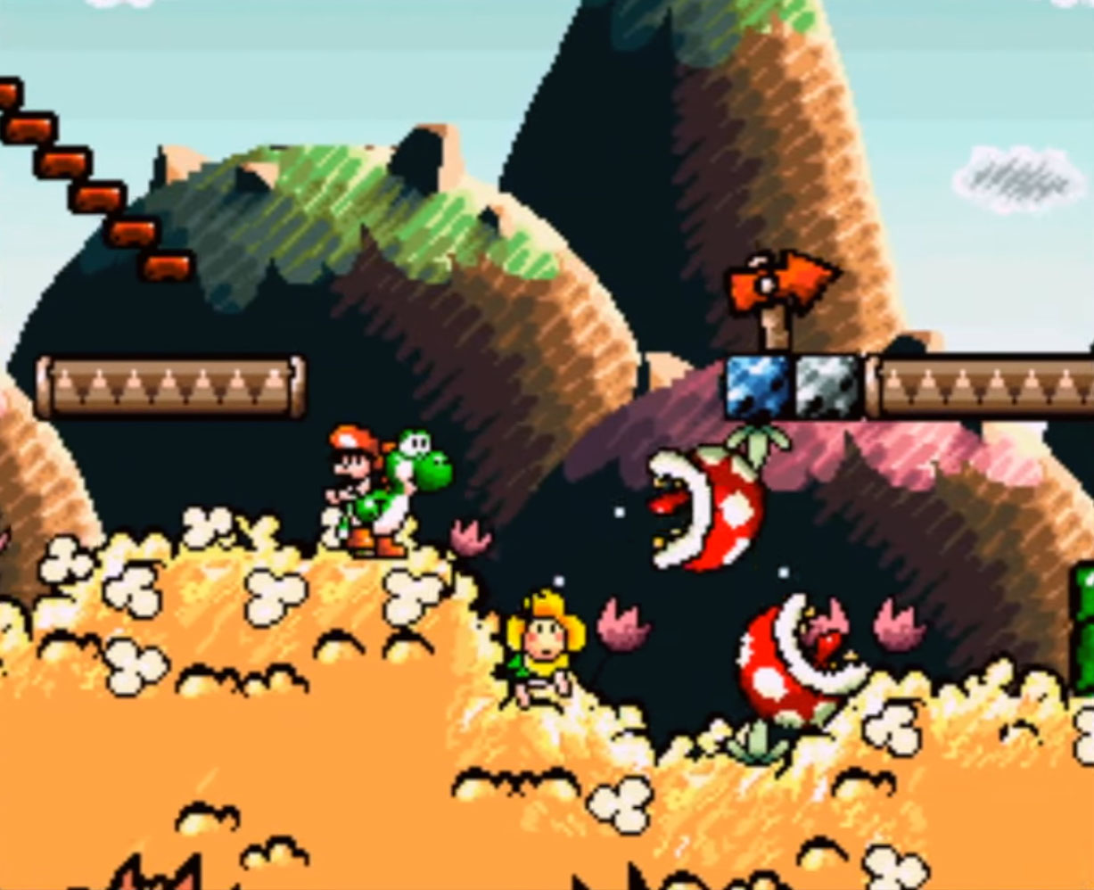 Yoshi's Island First Level